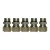Kit 5 Conectores Tubo Nylon Mbb Diversas Macho 16mmx22mm