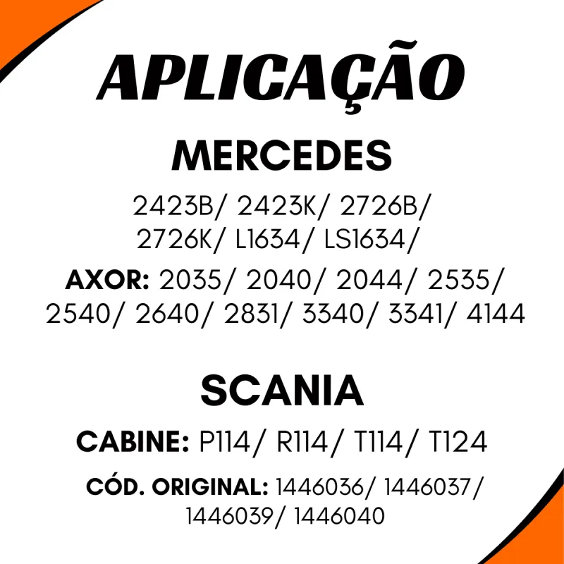Cuica Freio Tristop Scania P114/ R114/ T114/ T124 20 X 24 Tipo