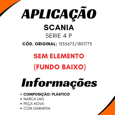 Purificador Ar Compl. S/Elemento Scania Série 4 P