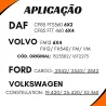 Lange Diferencial Volvo 6x4 Fm12/ Fh12 4 Furos 21 Estrias Ret. 90 Mm