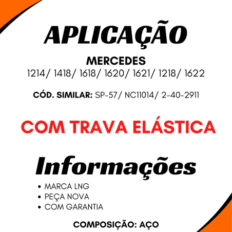 Trambulador Câmbio Mbb 1214/ 1418/ 1618/ 1620/ 1621/ 1218/ 1622