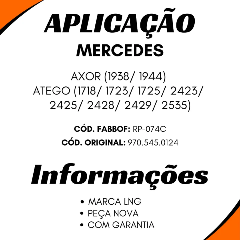 Sensor Reservatorio Dágua Mbb Axor 1938/ 1944 Atego 1718/ 1723/