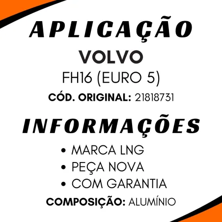 Cilindro Acionamento Volvo Fh16/ Euro 5