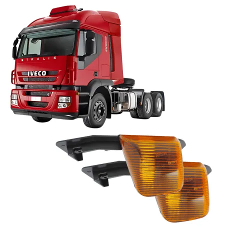 Kit 2 Lanternas Seta Dir. Stralis S/ Soquete