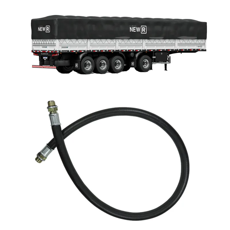Flexivel Freio Randon Mang.1/2 (Macho 16 Mm ) 900 Mm Bendix