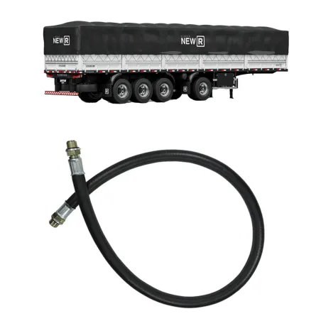 Flexivel Freio Randon Mang.1/2 (Macho 16 Mm ) 900 Mm Bendix