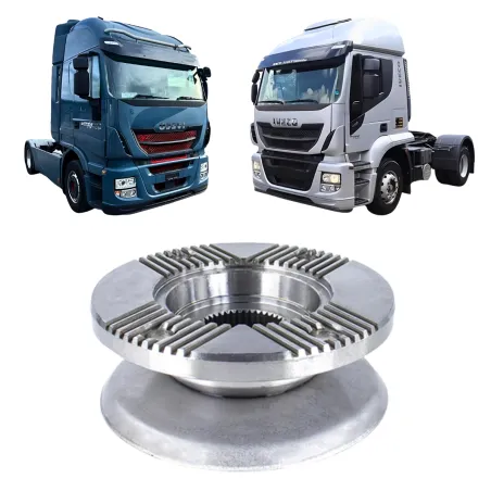 Flange Diferencial Iveco Novo Strallis 4 Furos 46 Estrias