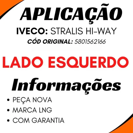 Spoiler Parachoque Esq. Stralis Hi-Way