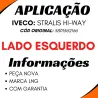 Spoiler Parachoque Esq. Stralis Hi-Way