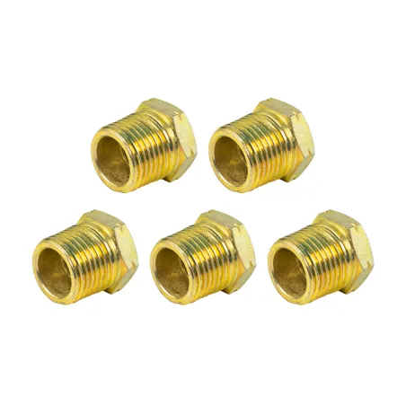 Kit 5 Conexão Redutora Válvula Mbb Macho 1/2npt X Femea 3/8npt