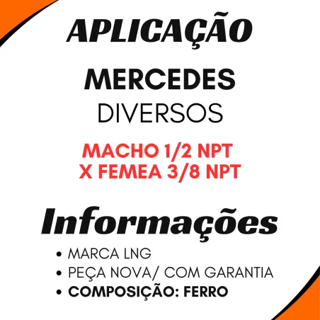 Kit 5 Conexão Redutora Válvula Mbb Macho 1/2npt X Femea 3/8npt