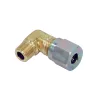 Kit 5 Cotovelos Emenda Tubo Nylon Mbb Macho 8 Mm X 1/4 Npt