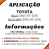 TGF: Caixa Direção Hidráulica Hilux 2015