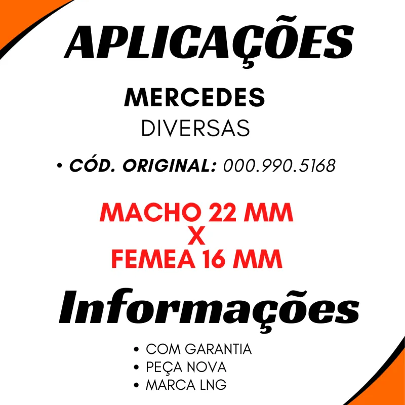 Kit 5 Conexão Redutora Válvula Mbb Macho 22 Mm X Femea 16 Mm