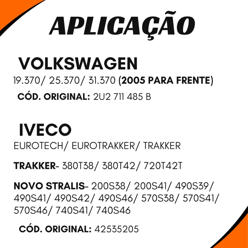 Caneca Servo Embreagem  Iveco 42535205/ Vw 2u2711485b Câmbio Shift