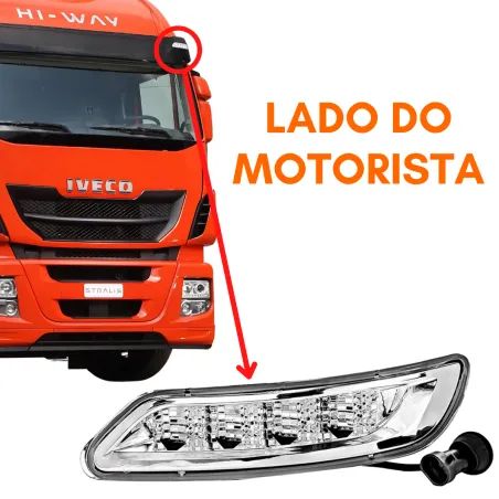 Lanterna Quebra-Sol Iveco Novo Stralis Hi-Way