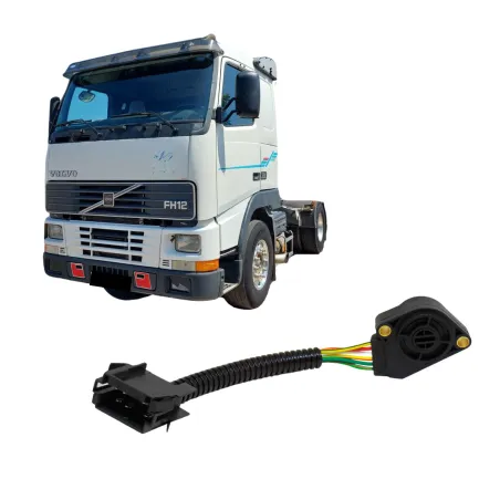 Sensor Pedal Acelerador 5 Pinos (Preto) Volvo Fh12 106332
