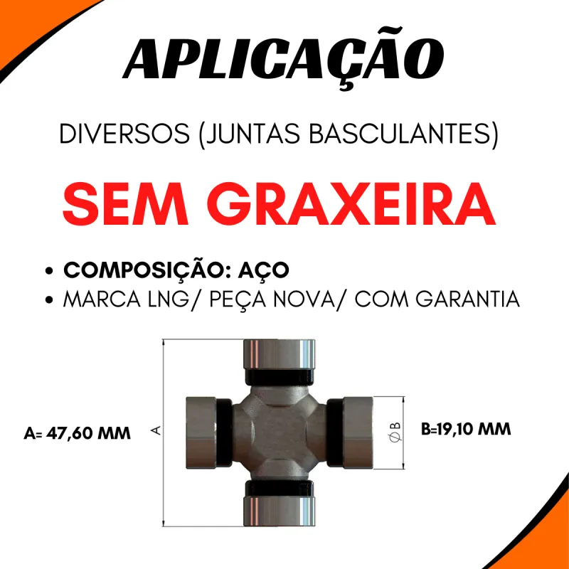 Cruzeta Cz-216 Juntas Basculantes