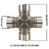 Cruzeta Volkswagen Man Tgx 29.440/ Man Tgx 33.440 2v5 521 353 A