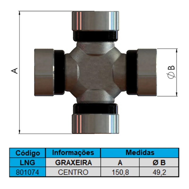 Cruzeta 5-12007x Aplic. Diversas