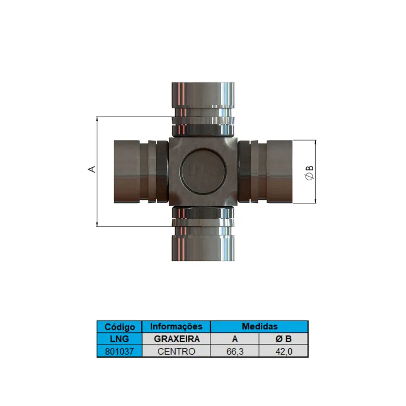 Cruzeta Cz-288 Mercedes 1218/1718/2418/1718a