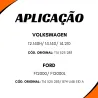 Terminal Diferencial Aço 39 Estrias Ford F12000 Vw 12140h T14525283