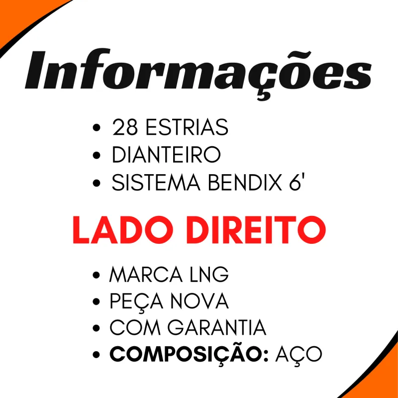 Eixo Expansores S Freio Ar Dir. Stralis/ Eurotech/ Eurotrakker/