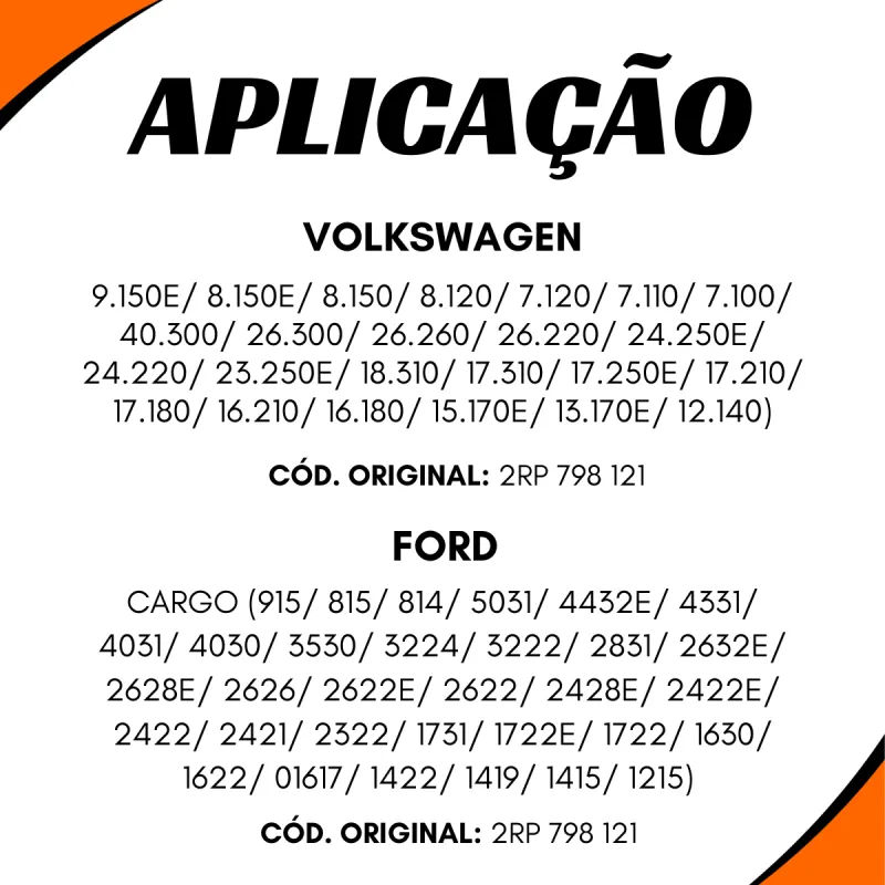 Reparo Alavanca Câmbio Ford 2rp798121/ Vw 2rp798121 Completo C/