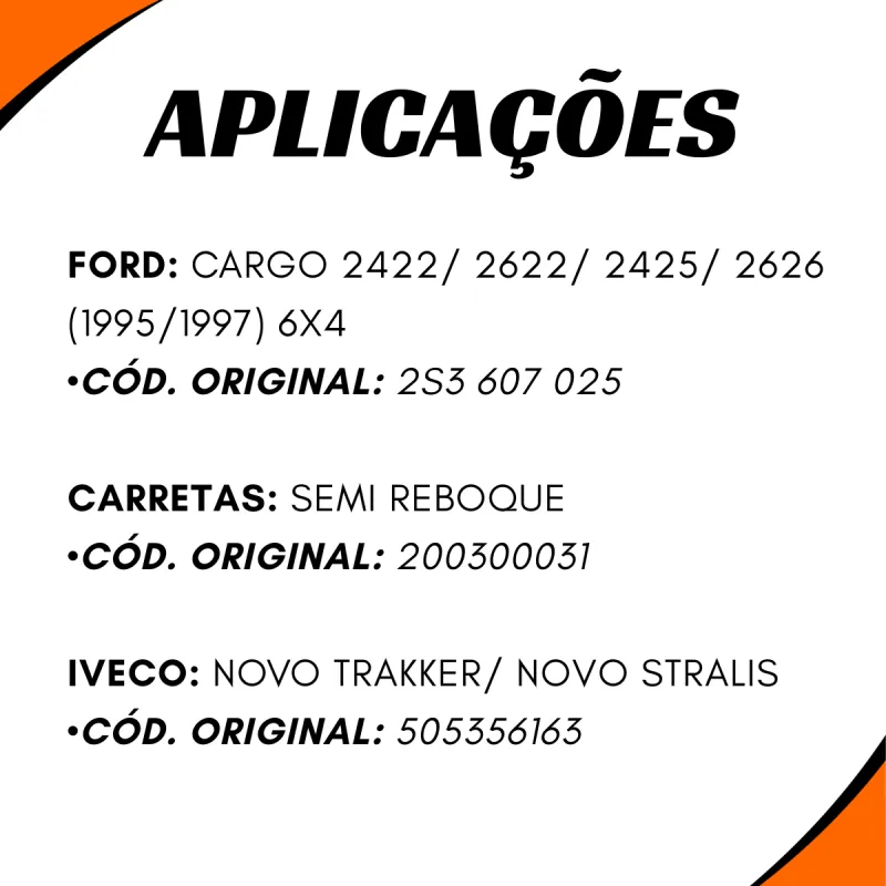 Kit 2 Buchas Eixo S Ford Cargo 2s3607025/ Carretas 200300031/ Iveco