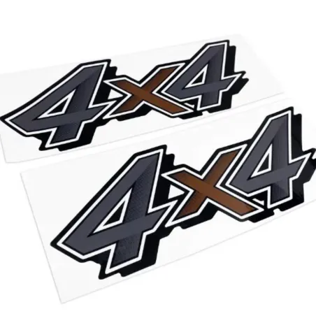 Par Adesivos Lateral 4x4 Hilux 2021 Modelo Original