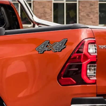 Par Adesivos Lateral 4x4 Hilux 2021 Modelo Original